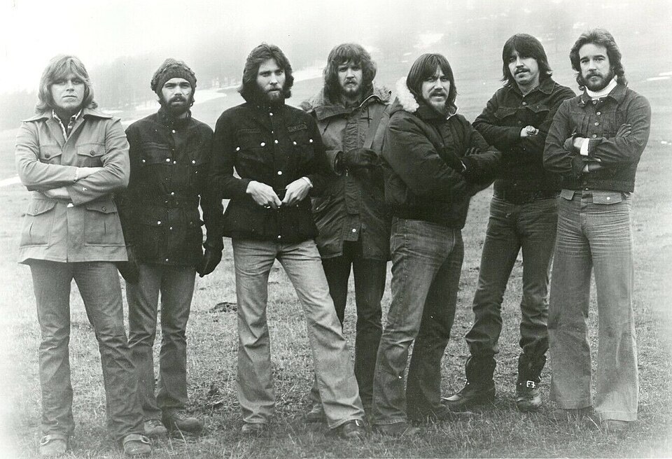 Chicago band publicity photo from 1973