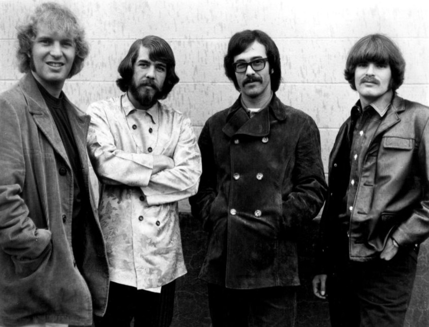 Creedence Clearwater Revival publicity photo from 1968