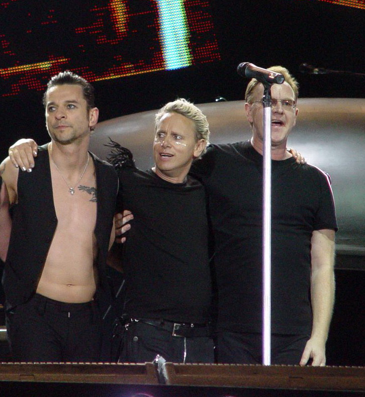 Depeche Mode group photo from 2006