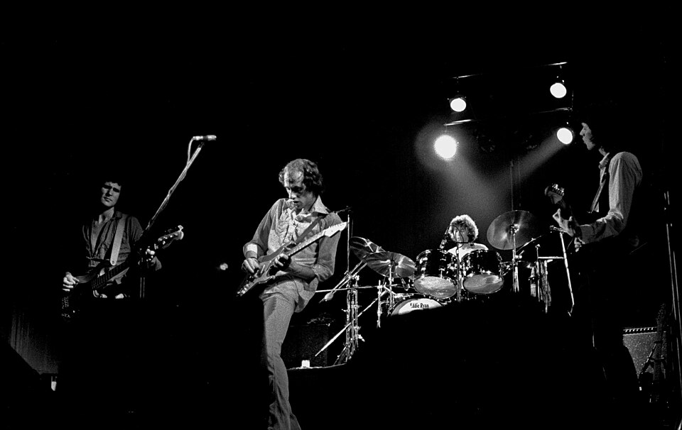 Dire Straits performing live in Hamburg in 1978