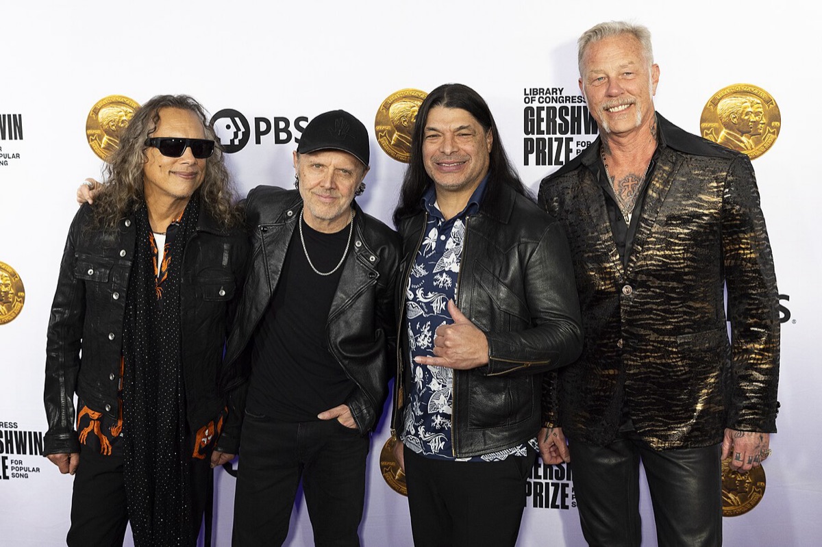 Metallica photographed by the Library of Congress in 2024