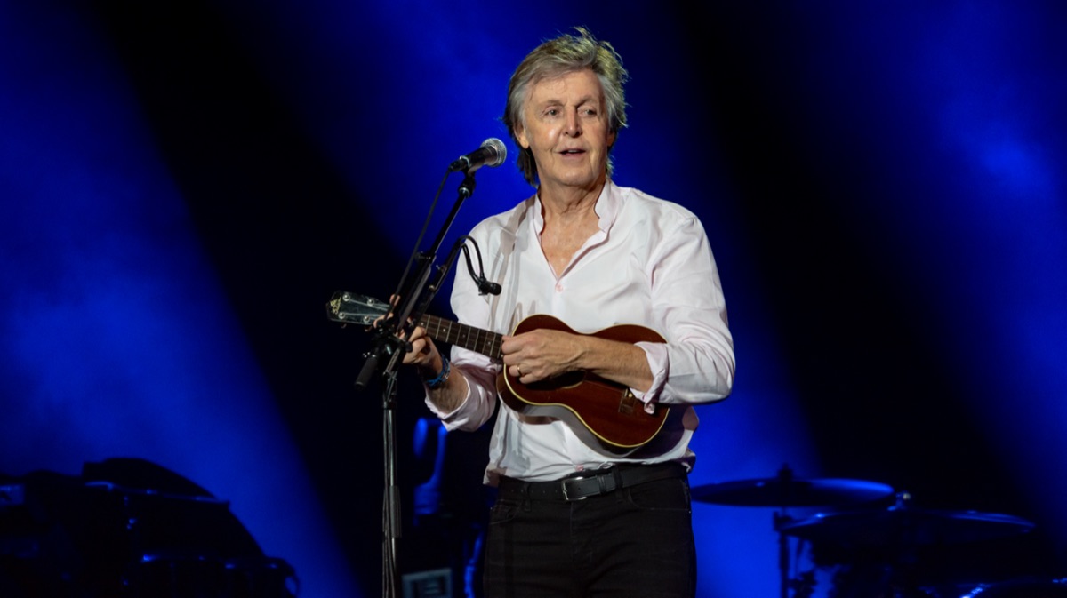 Paul McCartney performing at Austin City Limits in 2018