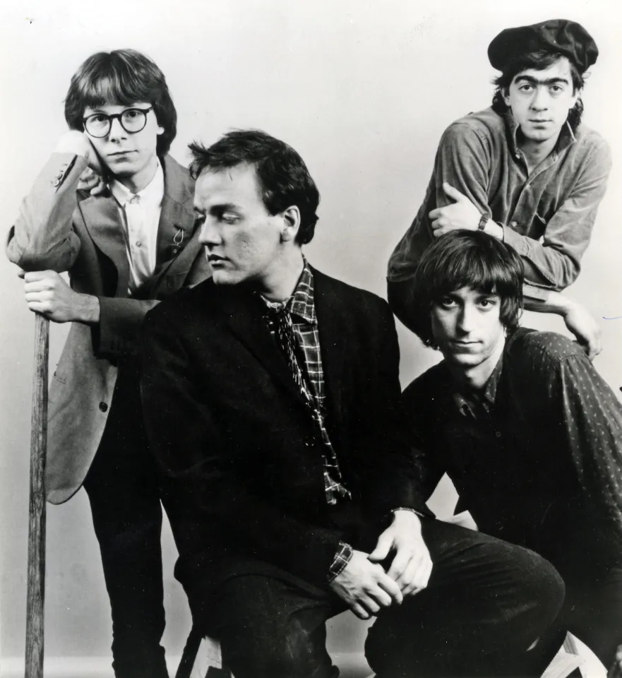 R.E.M. 1985 press photo