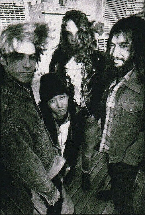 Soundgarden Sub Pop promotional photo from 1987