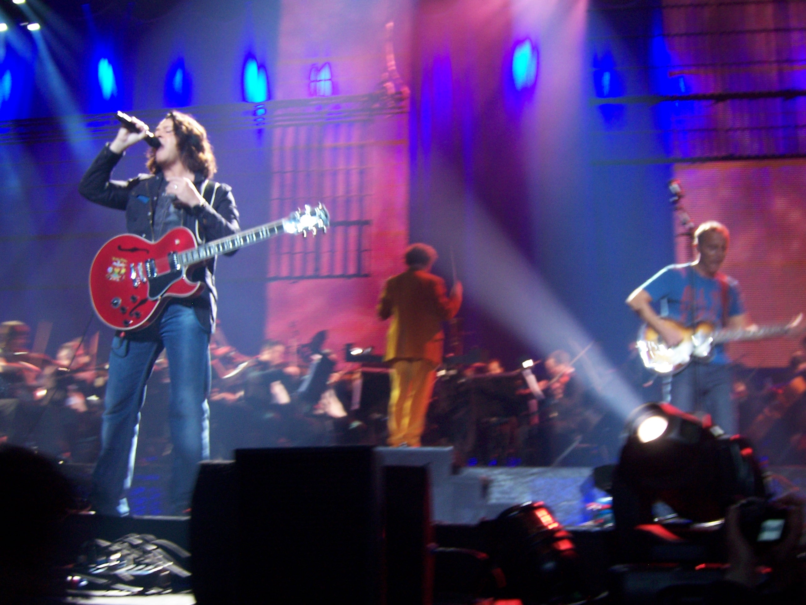 Tears for Fears performing in Hanover in 2008