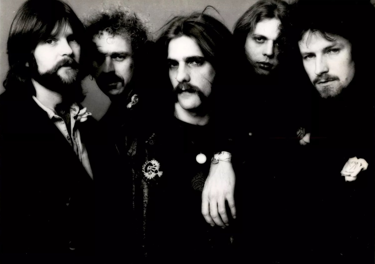 Eagles 1975 Asylum Records press photo